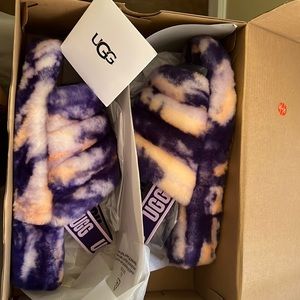 Ugg Fluff Yea Slides Marble